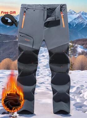 P 25099 Men's Outdoor Softshell Pants 户外冲锋裤