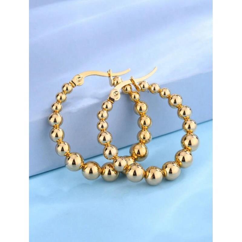 TEMU秋冬新款跨境外贸2025代发eel Ball Bead Hoop