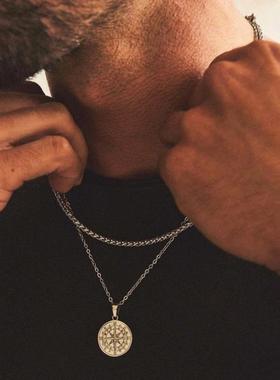 Chain men man gold Necklace ar Gift Design Jewelry Punk