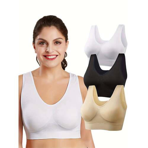 I 89041 Seams Large Size Bra Vest 大码文胸背心