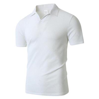 F 22267 Antibacterial Silk Polo Shirt 桑蚕丝Polo衫