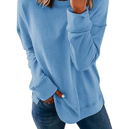 L 27932 Spring Long Sleeve Print Sweatshirt 字母印花卫衣