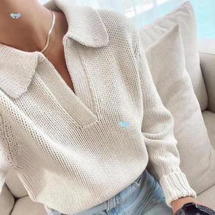 women sweater and faion American loose European new