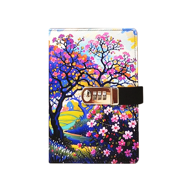 密码本小学生日记本带锁笔记本子