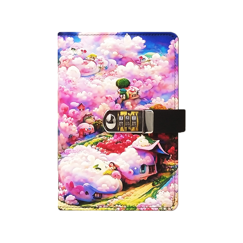密码本子小学生日记本带锁笔记本