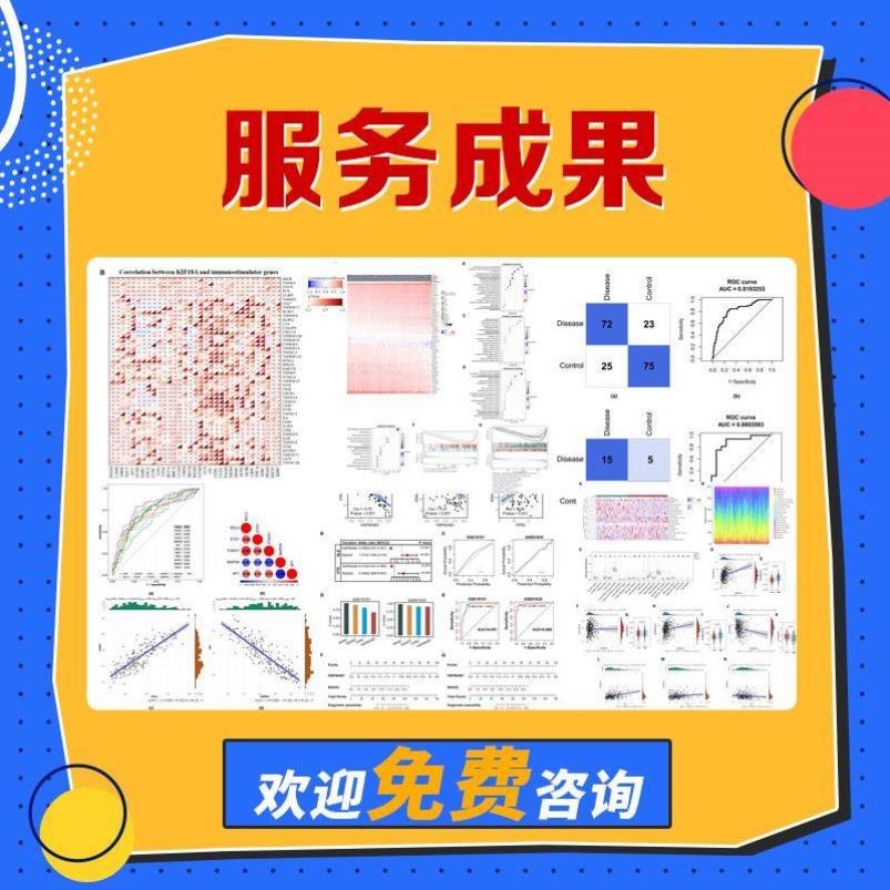 生信分析医学TCGA GEO数据库挖掘2—8分单细胞测序生信分析服务