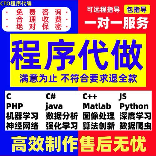 python代编程序机器深度学习代码问题解决指导调试代做作编写接单