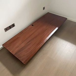 定制实木桐木清仓桌板面板升降学习桌书桌电脑桌面环保木板吧台面