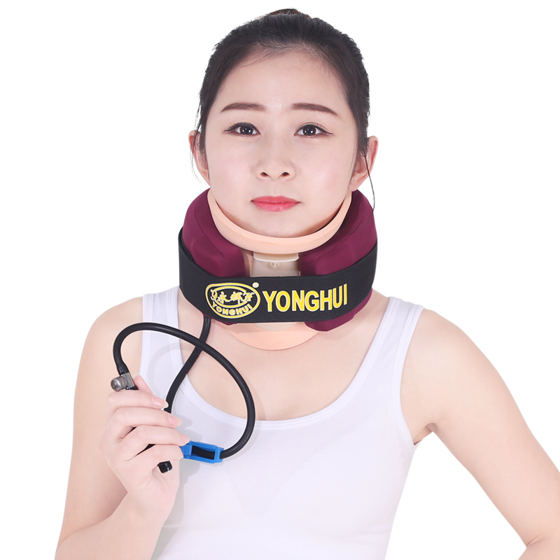 永辉充气式颈椎牵引器医家用矫正护劲椎病颈托颈部支撑拉伸脖子套