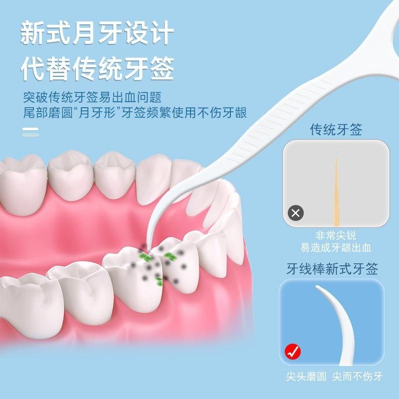 超细牙线盒装牙线棒牙缝清洁线家用牙齿护理扁线独立包装牙签,饰品/流行首饰/时尚饰品新,线,淘宝优惠券,粉丝福利购,淘宝优惠卷