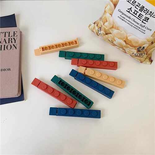 封口夹薯片保鲜出料嘴厨房封口条