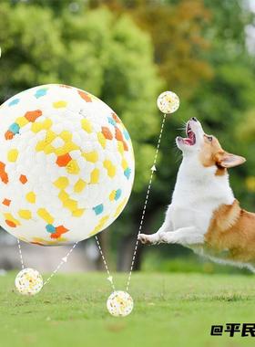 宠物玩具球小号狗狗爆米花玩具中号ETPU狗狗爆米花球磨牙洁齿