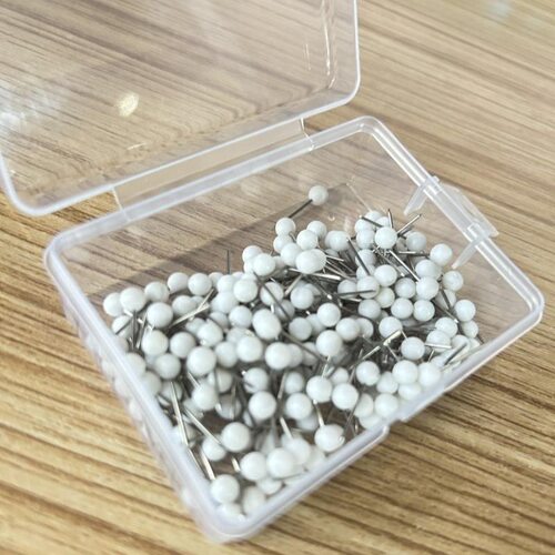 别针创意珠光短针标记盒装缝纫