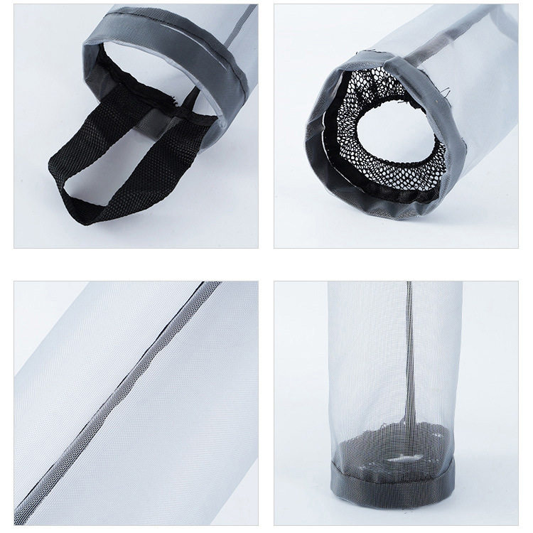 厨房垃圾袋收纳挂袋挂壁抽取式便捷圆形塑料袋收集器整理储物袋