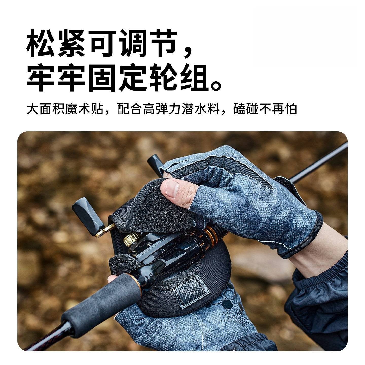 路亚水滴轮收纳包纺车轮水滴轮收纳包鱼轮保护套钓鱼包钓鱼包加厚 - 实物图