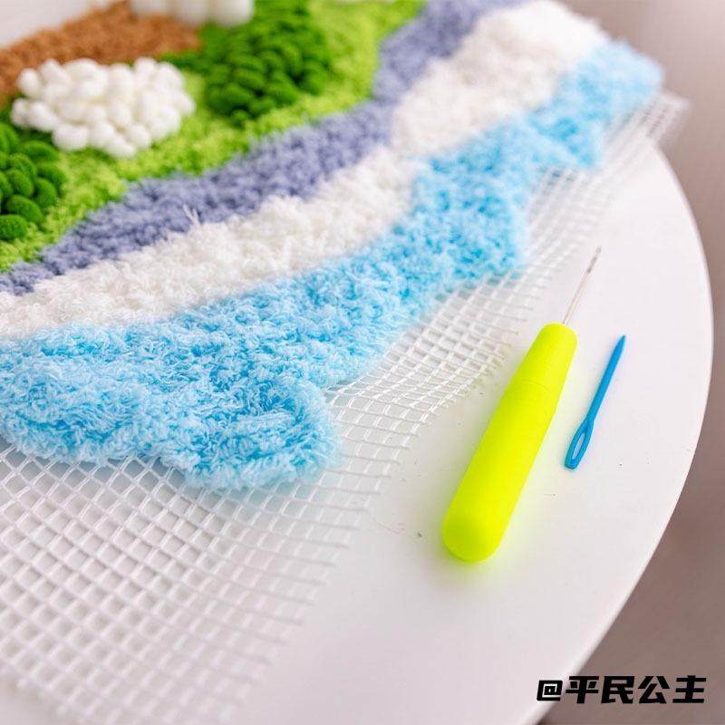 手工配饰手工钩创意网布设计diy浴室内儿童段段绣2025款,居家布艺,绣针,淘宝优惠券,粉丝福利购,淘宝优惠卷