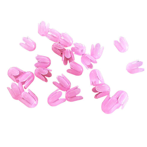 郁金香热缩片小夜灯花朵花束DIY
