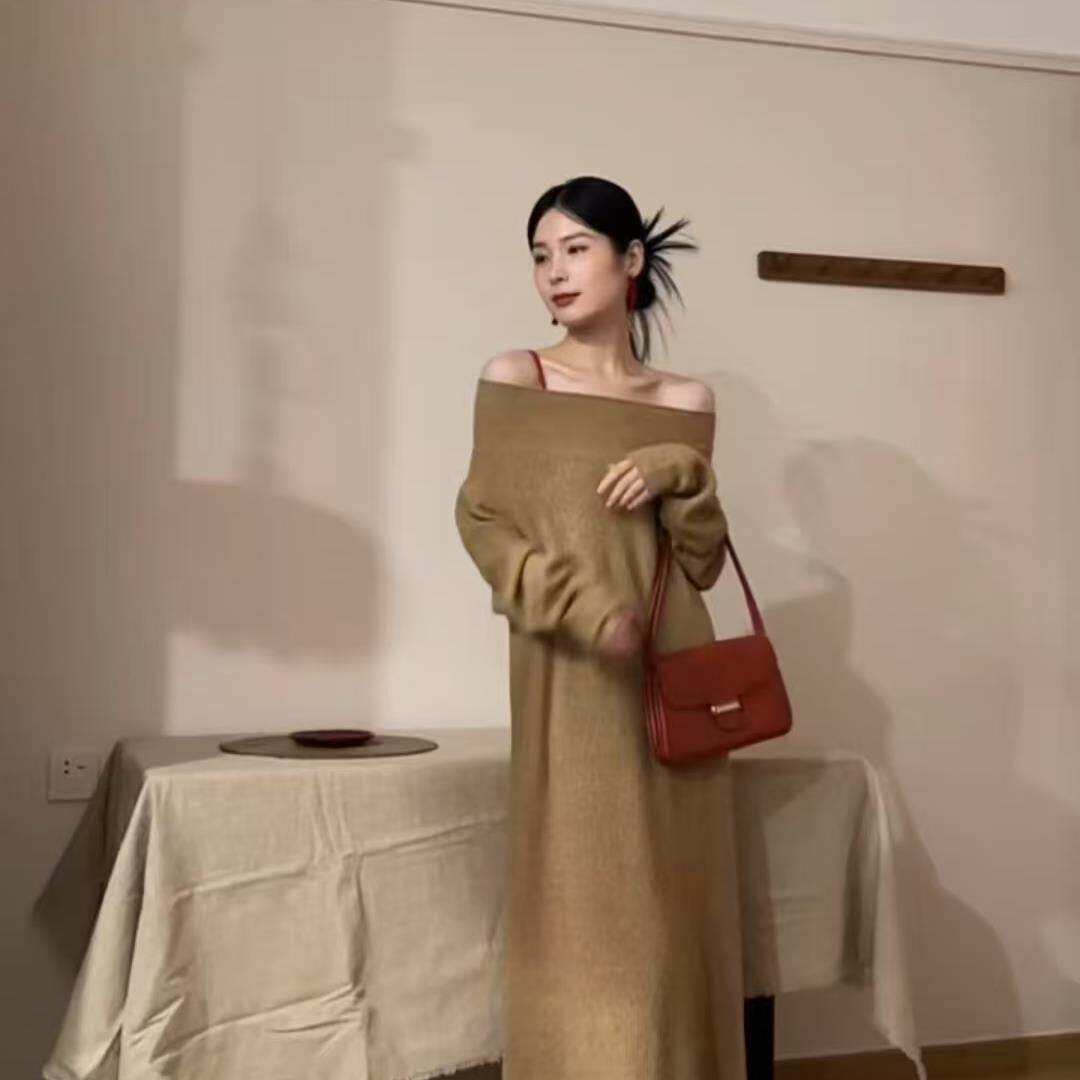 【安合女包】2122黑色卡色腰带经典斜挎包手提包单肩