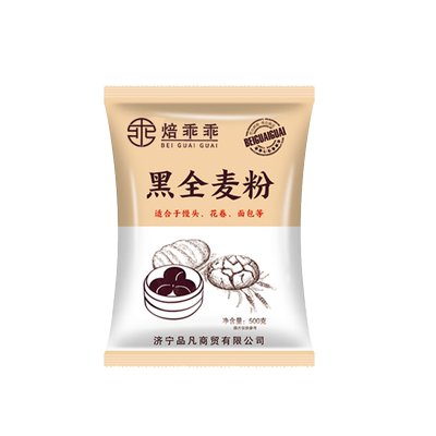 500g馒头烘焙原料全麦面粉