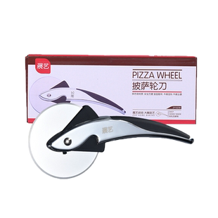 展艺披萨刀滚刀轮刀pizza切刀比萨光刀蛋糕面包烘焙diy切披萨工具