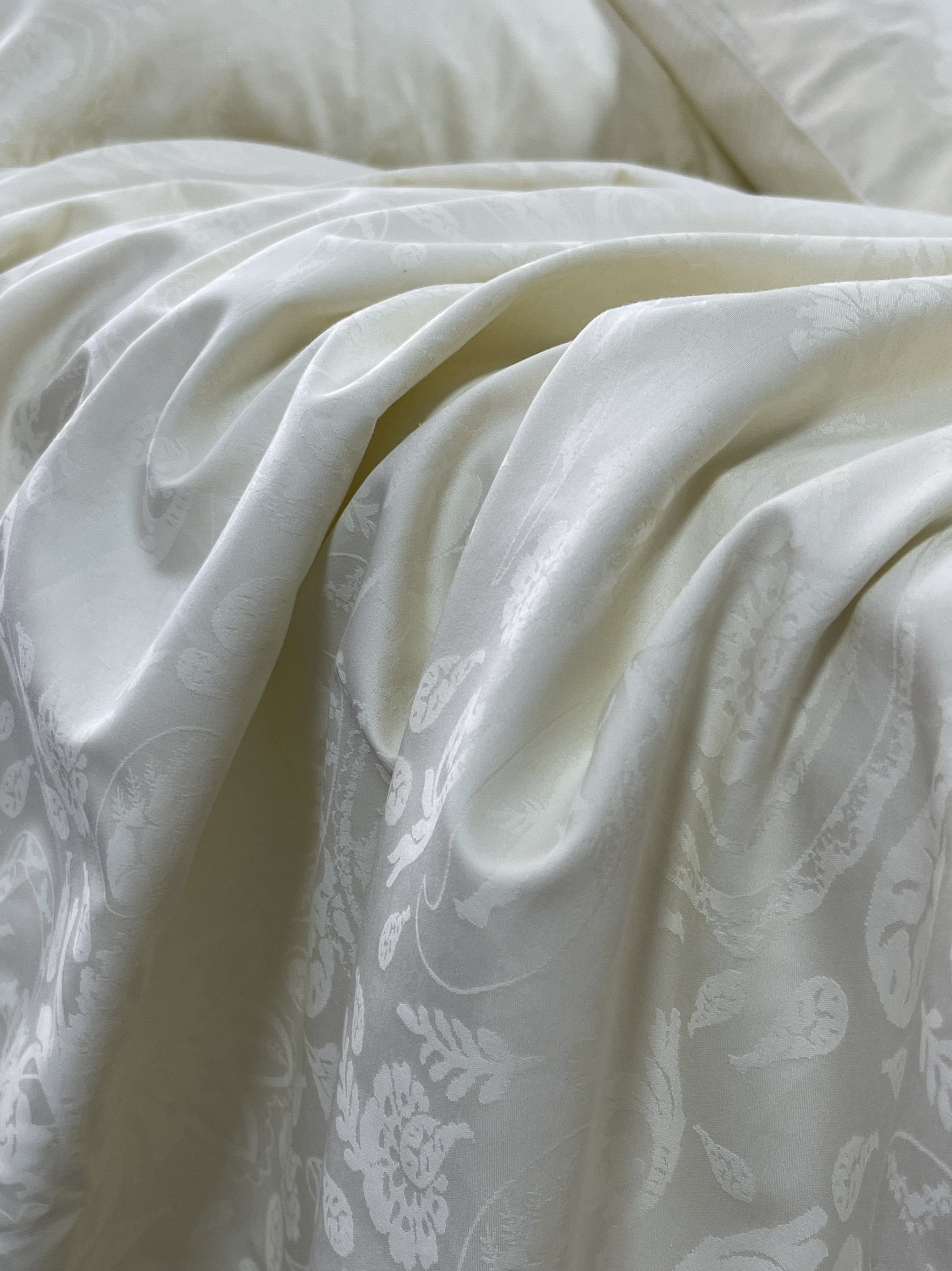 长绒棉100支500根贡缎提花四件套AB版系扣款信封枕套出口面料