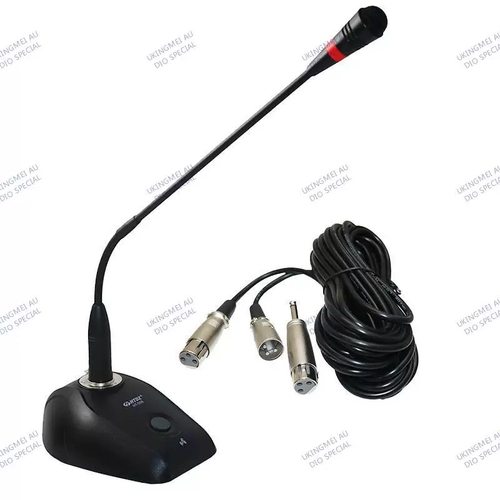 HTDZ海天HT-D58专业有线鹅颈话筒电容48V供电会议麦克风 原装正品