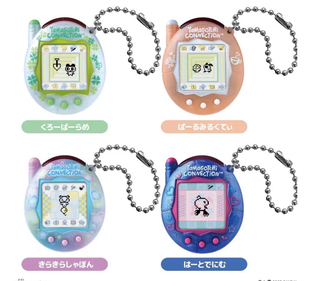 日本2025新款电子宠物机儿童拓麻歌子宠物游戏机三代复刻v3四叶草