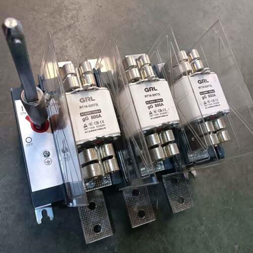 可维修2台未通电3P800A隔离开关熔断器组议价