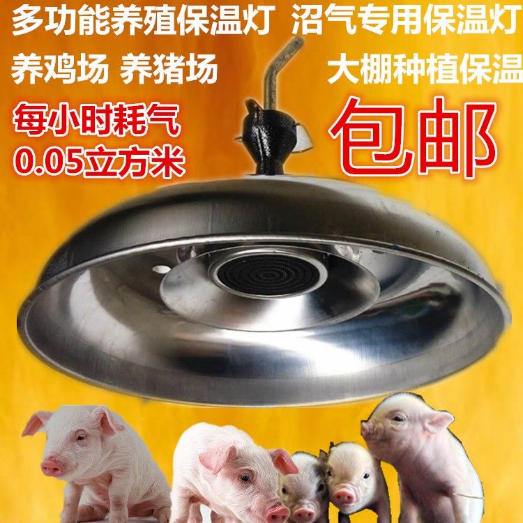 沼气保温灯养殖场取暖灯大棚种植加热灯红外线畜牧沼气灯畜牧器械