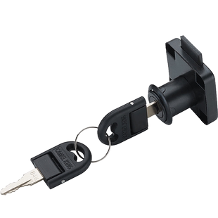 电脑办公桌抽屉锁档案文件柜锁家具用品衣柜门锁加长柜锁柜台锁