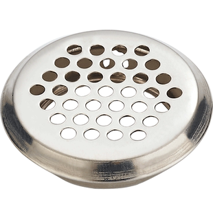 铝合金透气网圆形衣柜透气孔鞋柜橱柜散热口通风排气盖通风网