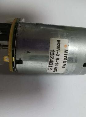 日本美上美DC高速电机MITSUMI带码盘光电编码器M28N-3 R-14 A132