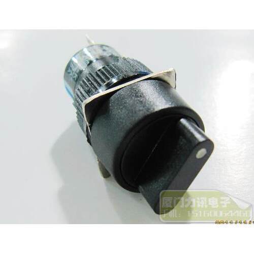 选择开关 AS6-K 短柄旋钮开关二档 直径16MM 两档选择开关 现货