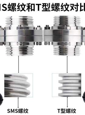 不锈钢真空皮管软管快插快拧转 PU真空泵气管转接头KF16 KF25 6 8