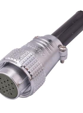 重强航空插头 连接器 P24F-10A P24F-10B P24-10A P24-10B 10芯