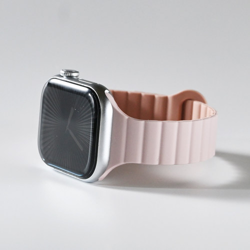 硅胶磁吸小蛮腰手表带适用苹果iwatch109s11手表带applewatch表带