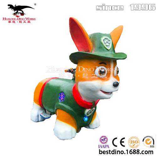 商场活动游乐园亲子互动卡通动物电动小车亲子骑乘硅胶电瓶小车