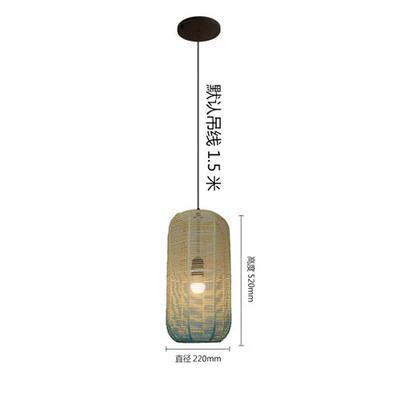 麻球吊灯现代简约麻绳灯个性创意服装店奶茶店咖啡厅吧台藤球吊灯