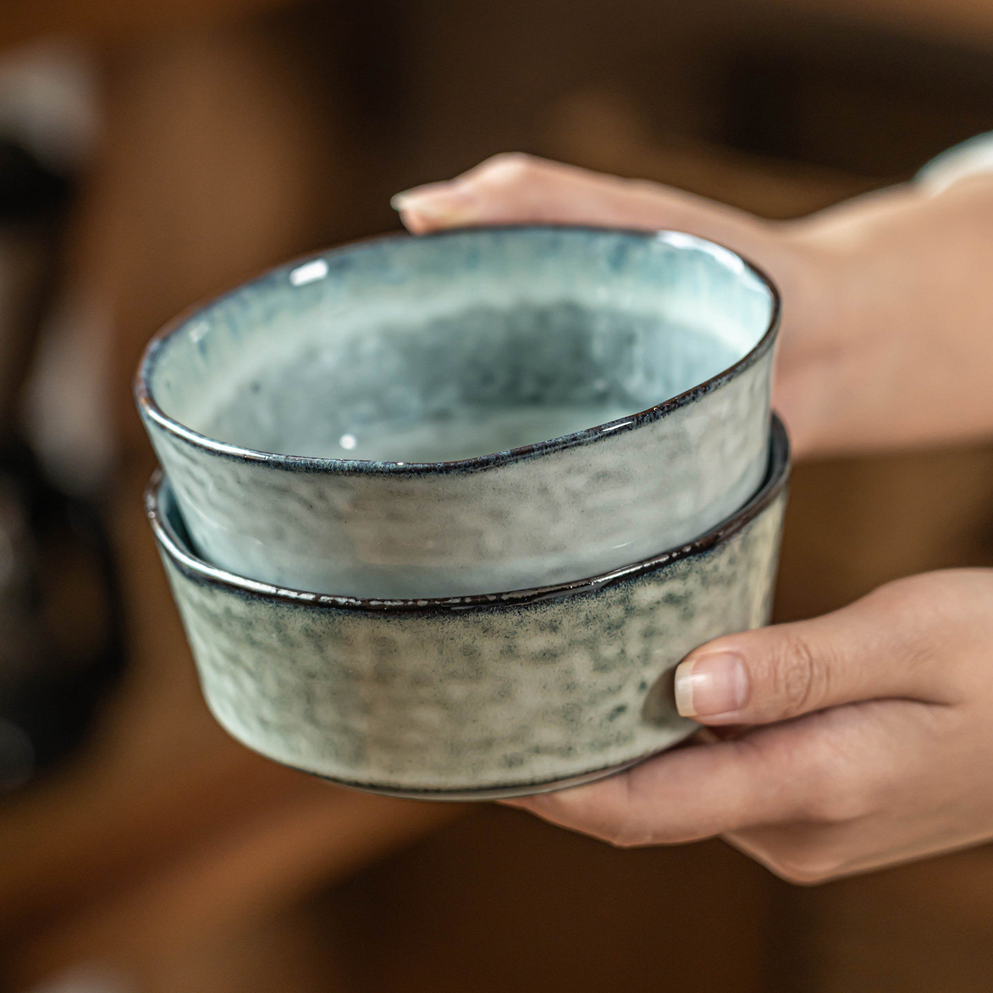 米饭碗家用日式陶瓷餐具2026新款高颜值饭碗甜品碗轻奢菜碗汤碗