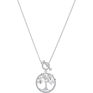 牛顿树白金吊坠项链锁骨女项链手链耳钉网红同款镶嵌施华洛水钻