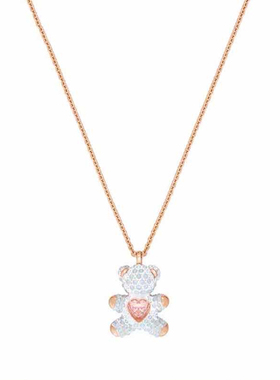 灵动风网红同款镶嵌水钻吊坠项链