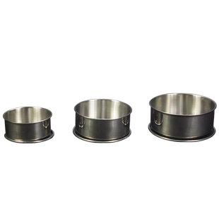 不锈钢圆笼鸟食盒鸟杯鸟碗鸟食罐鸟缸玄凤鹦鹉鹩哥八哥洗澡盆大号