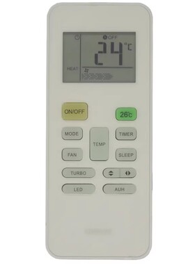 适用美的空调英文遥控器RN02A/B RG52A/BGCF RG52E2/BGEF RG52a2