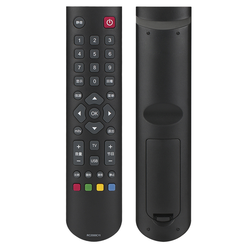 TCL电视机遥控器RC2000C11