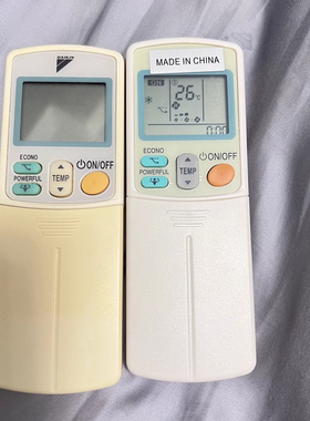 英文版大金空调遥控器ARC433A1 A75 A83 ARC433B46B47 B70B71外贸