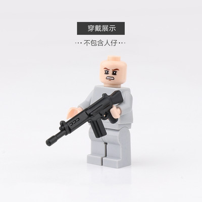 特种兵步枪塑胶模型玩具积木兼容