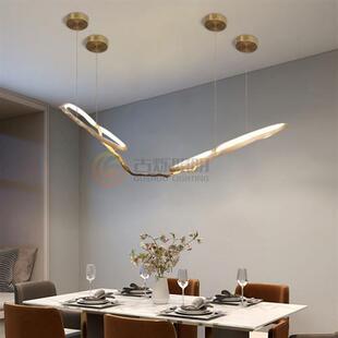 定制全铜枝型吊灯客厅异形圆圈灯别墅宴会厅酒店非标轻奢跨境灯具