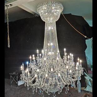 轻奢客厅吊灯欧式 楼大气吊灯 卧室餐厅灯具后现代简约别墅复式