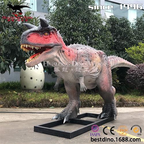 仿真恐龙工厂生产机械电动牛龙可动可叫景区游乐园美陈产品