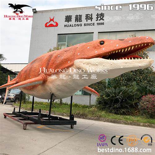 仿真模型制作工厂仿真海王龙动态模型景区公园房地产开业引流产品